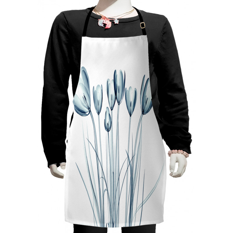 Tulips with Solar Effect Kids Apron