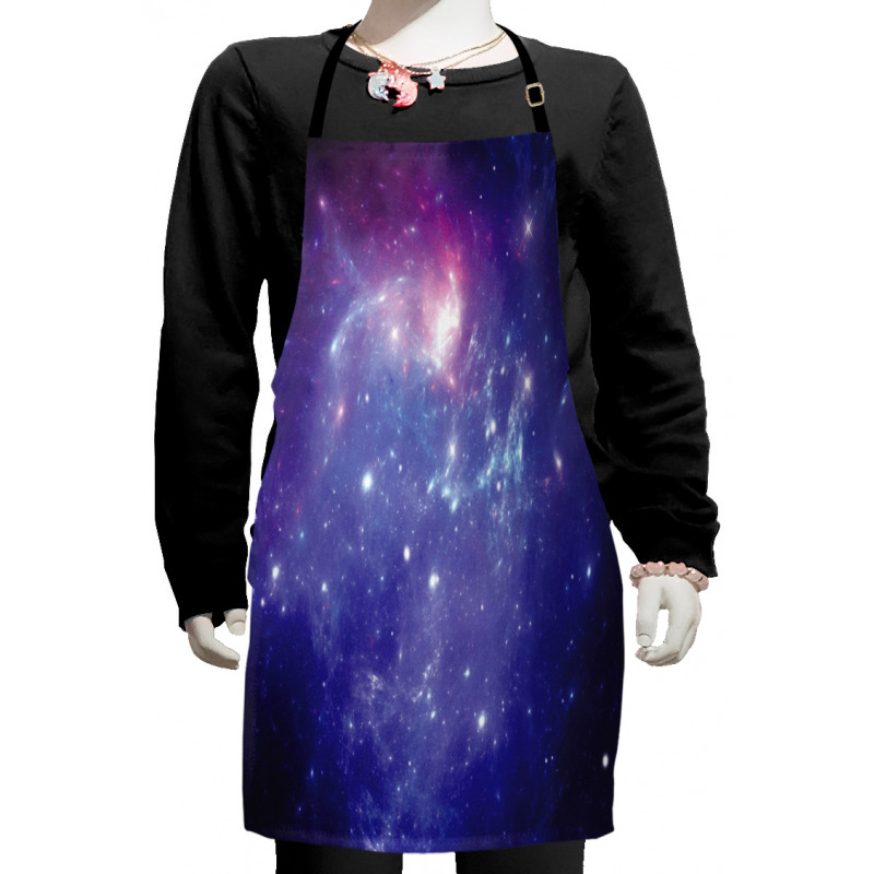 Milky Way Galaxy Stars Kids Apron