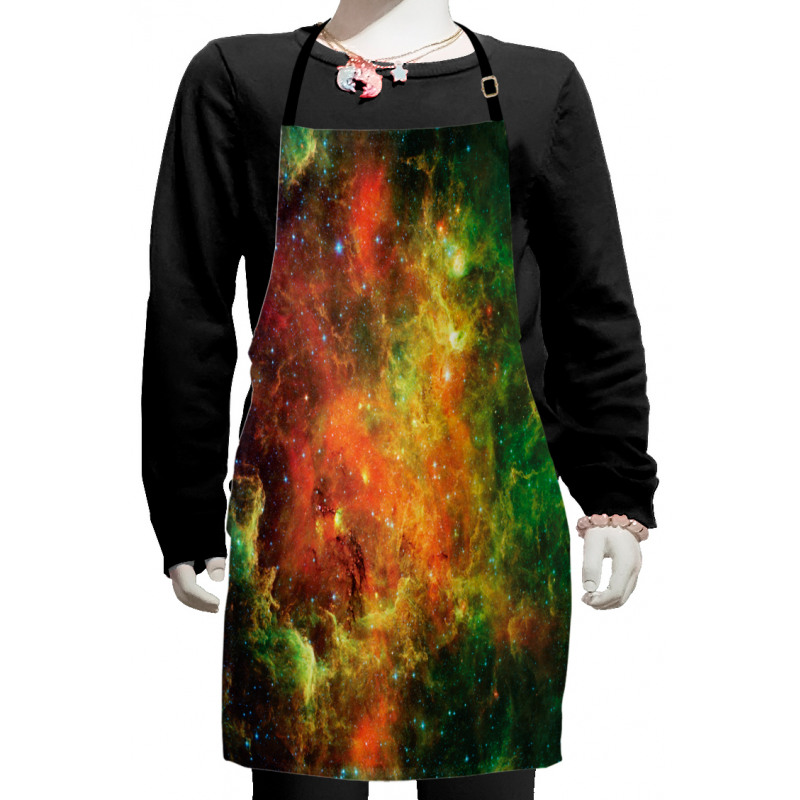 Cosmos Space Planet Kids Apron