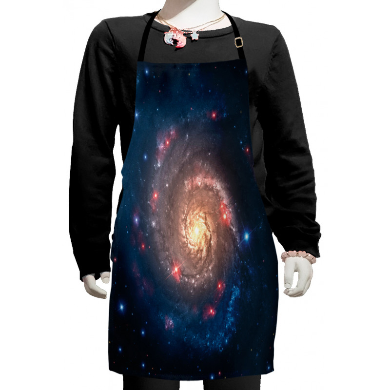 Black Hole Cosmos Space Kids Apron