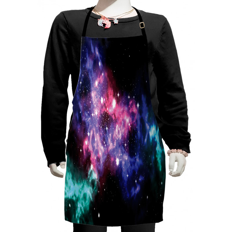 Dusty Gas Cloud Stars Kids Apron