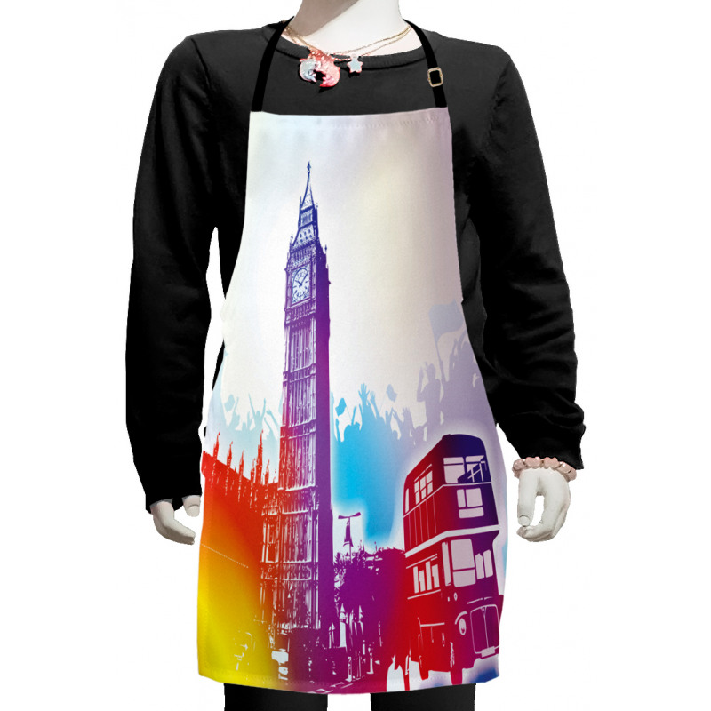 Historical Big Ben UK Kids Apron