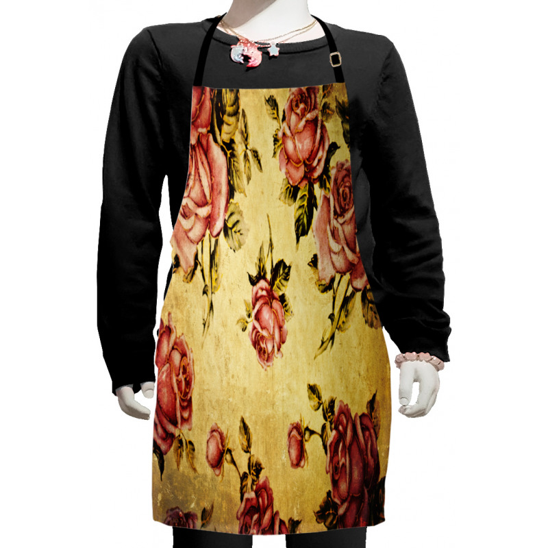 Victorian Style Pattern Kids Apron