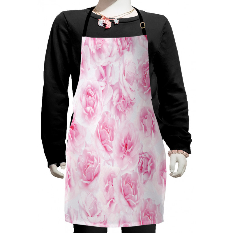 Floral Garden Victorian Kids Apron