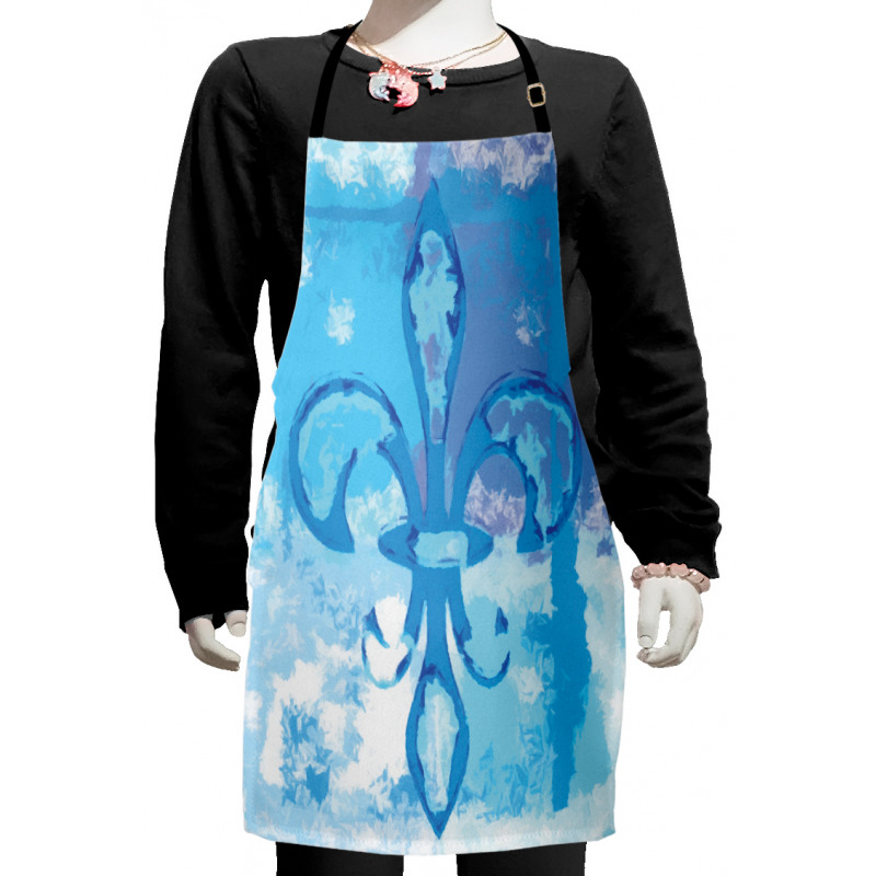 France Fleur de Lis Kids Apron