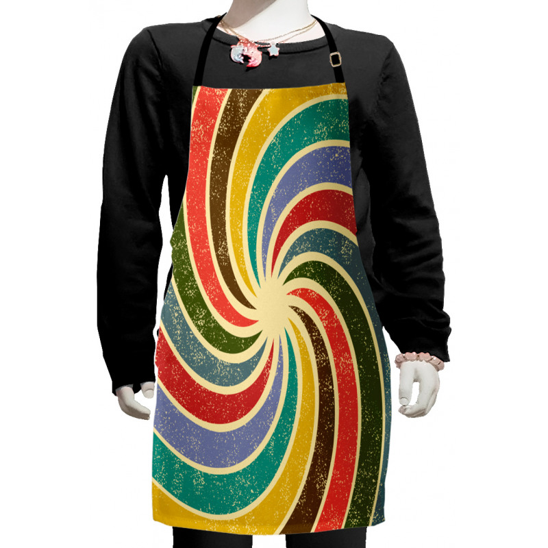 Nostalgic Spiral Kids Apron