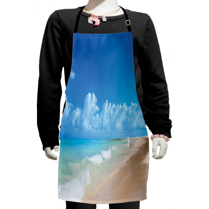 Tropical Ocean Waves Kids Apron