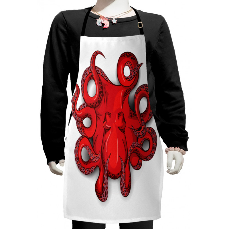 Octopus Animal Marine Kids Apron