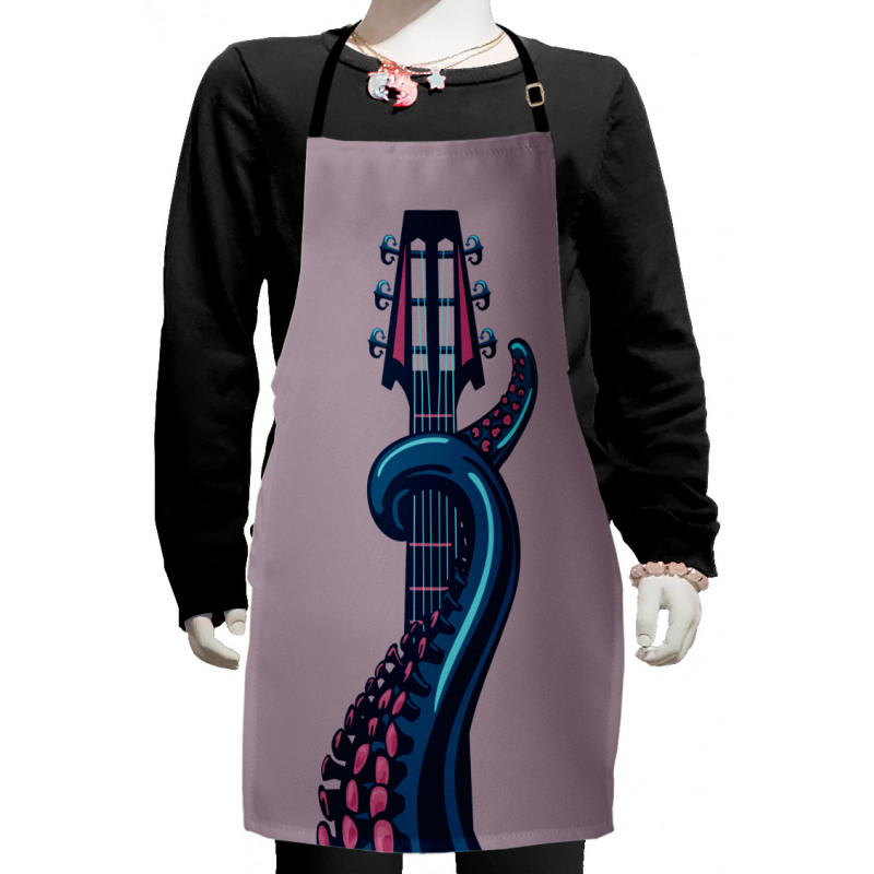 Guitar Music Kids Apron