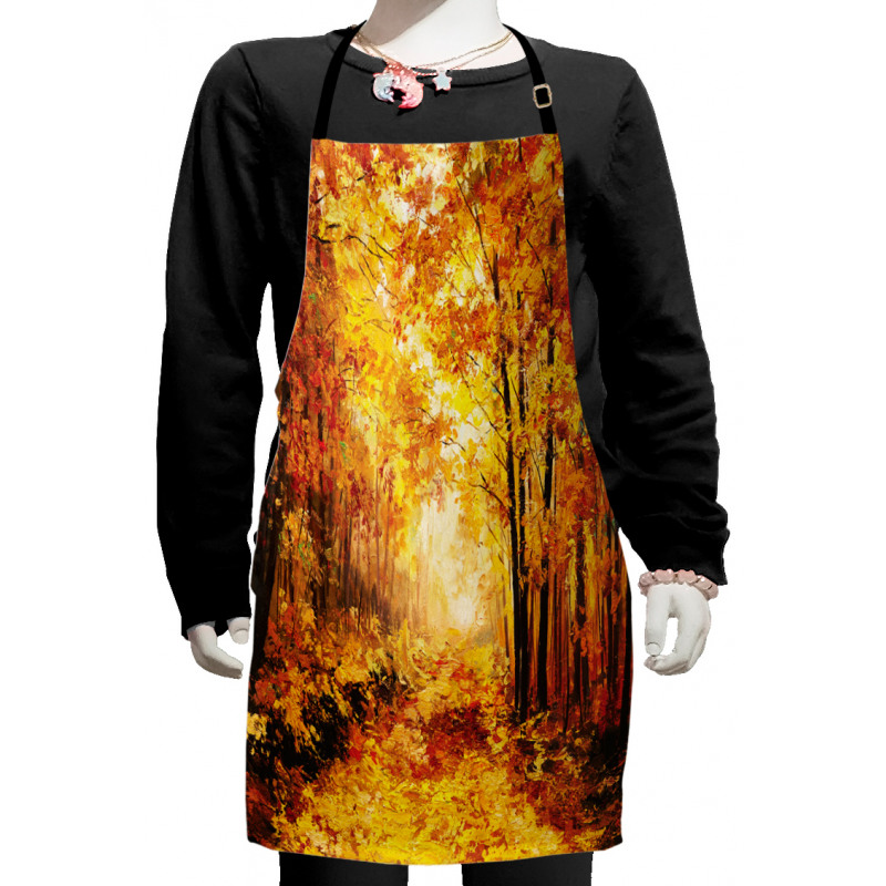 Autumn in Relax Forest Kids Apron