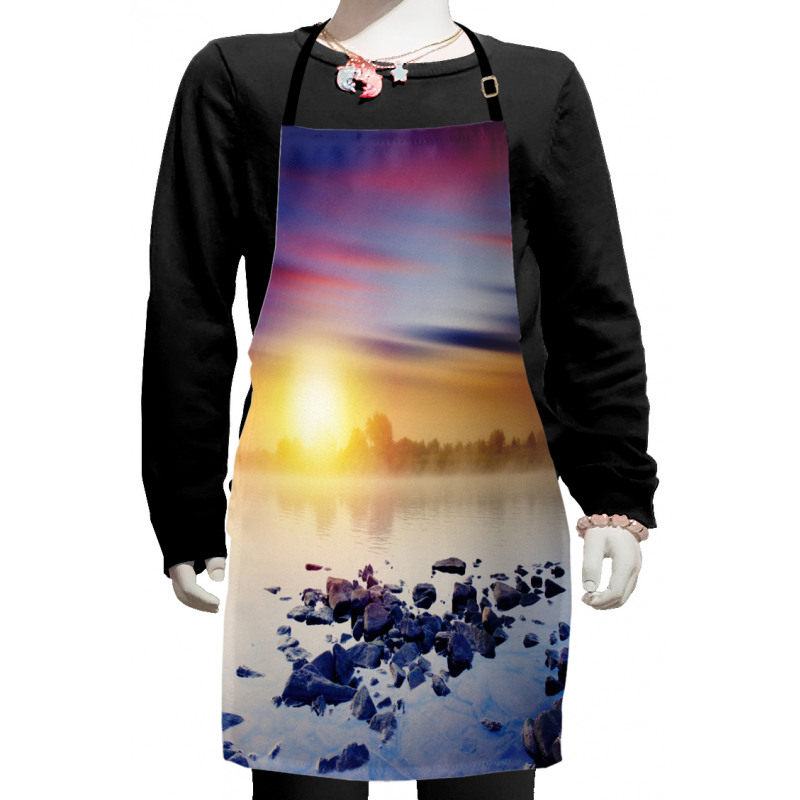 Magic Aurora Borealis Kids Apron