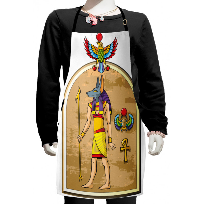 Anubis Ancient Myth Kids Apron