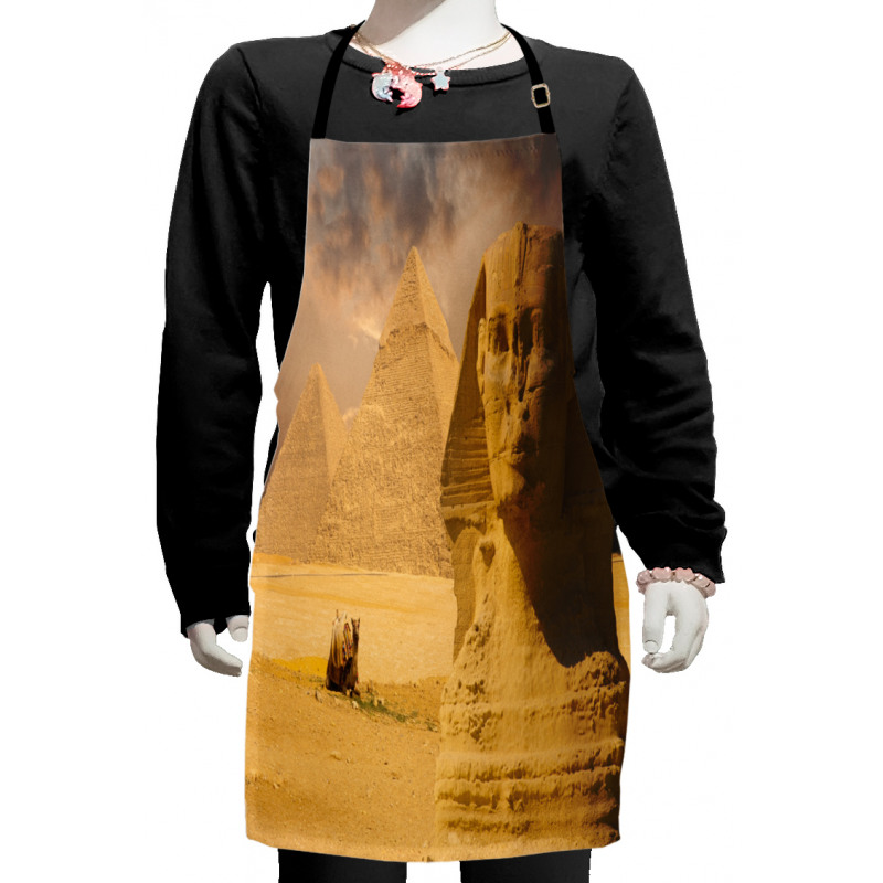 Sphinx Old Face Kids Apron