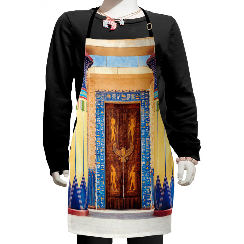 Egypt Building Kids Apron