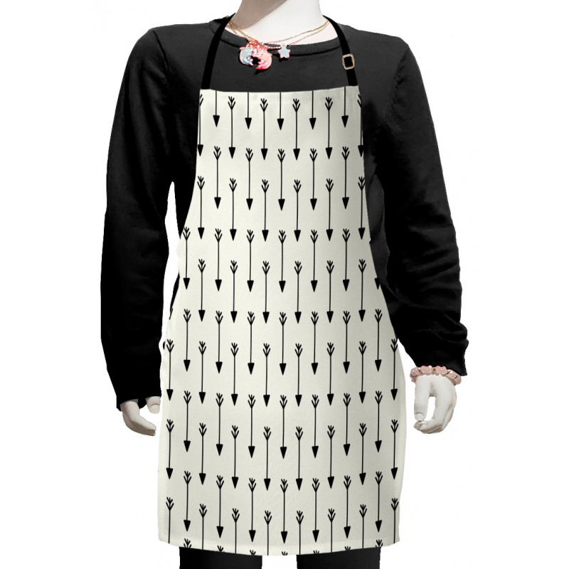 Retro Boho Arrow Pattern Kids Apron