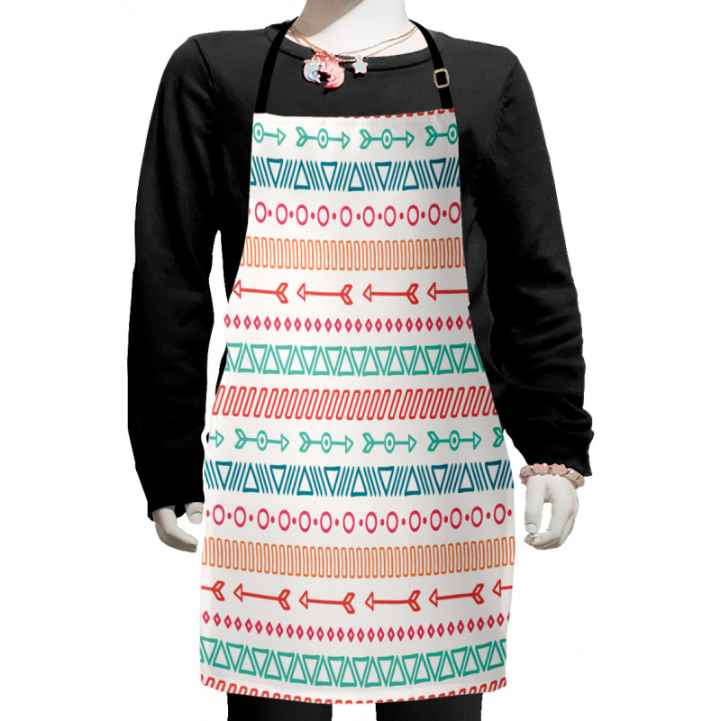 Aztec Tribe Maya Arrow Kids Apron