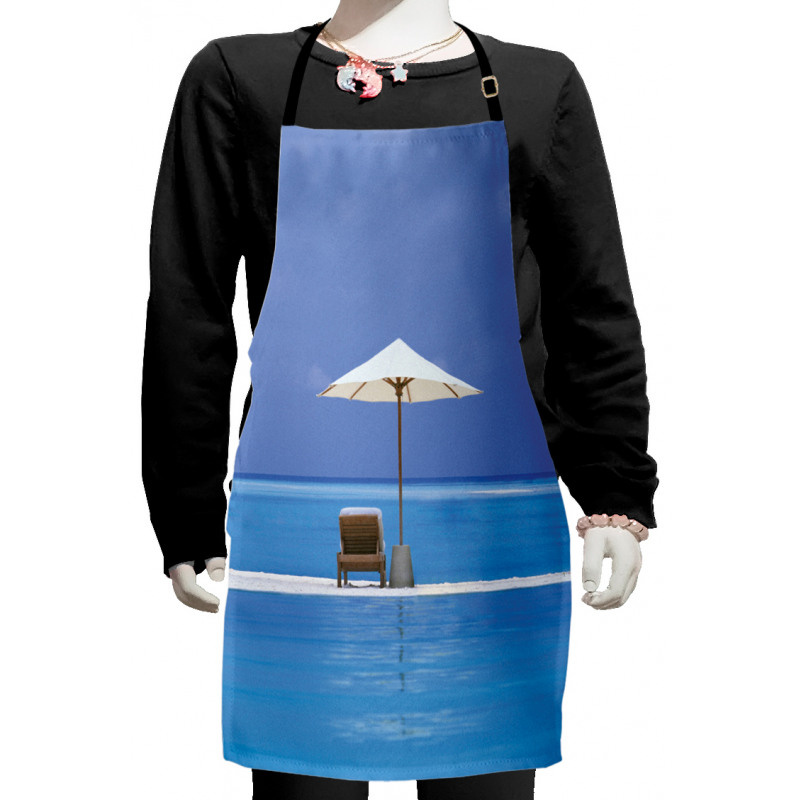 Ocean Seascape Beach Kids Apron