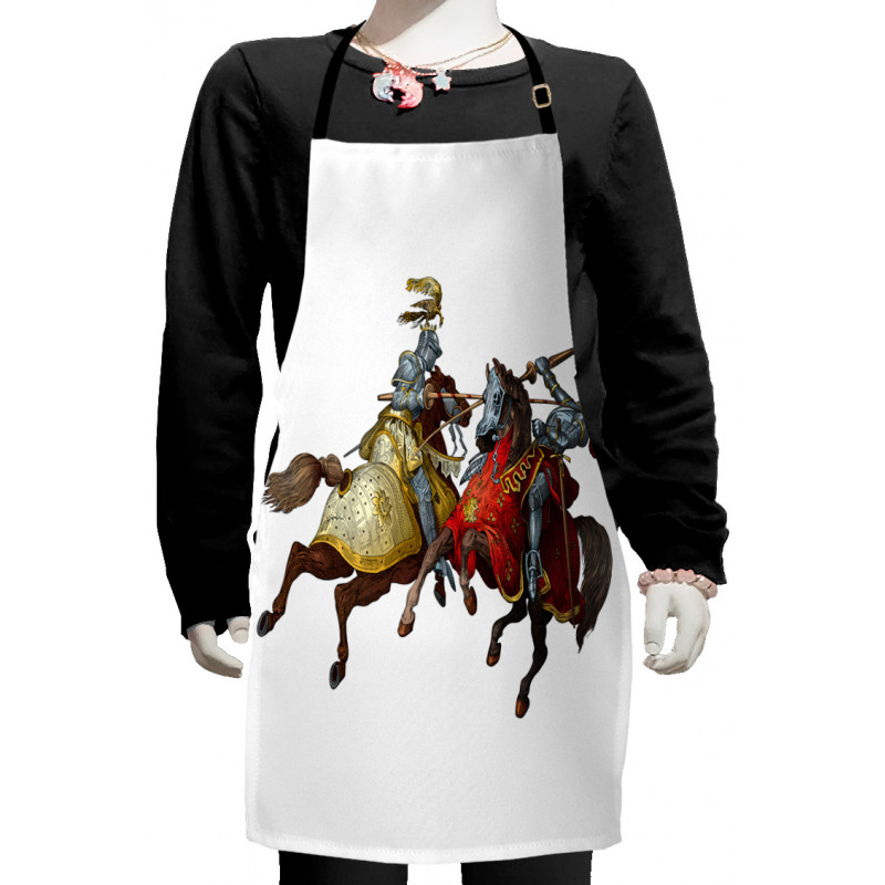 Middle Age Knights Kids Apron