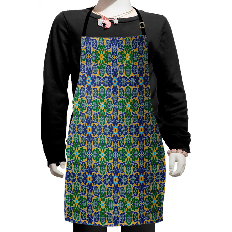 Oriental Damask Kids Apron