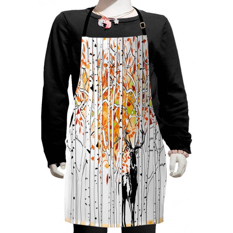 Trees Foliage Wilderness Kids Apron