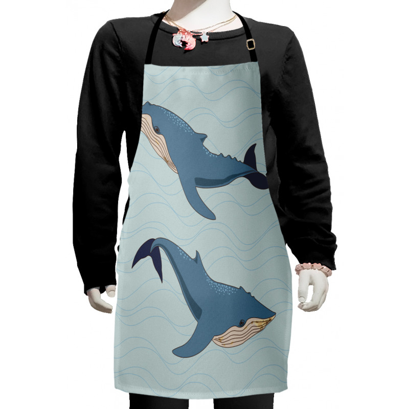 Giant Humpback  Animals Art Kids Apron