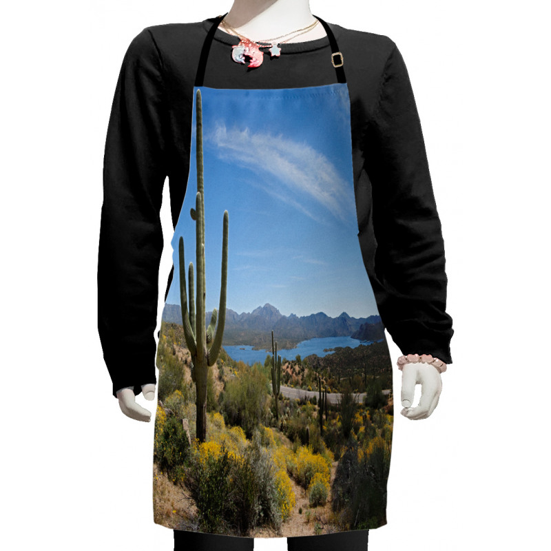 Cactus on the Valley Kids Apron