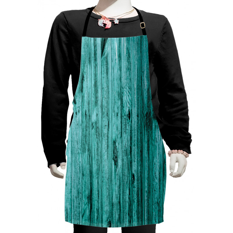 Antique Timber Texture Kids Apron