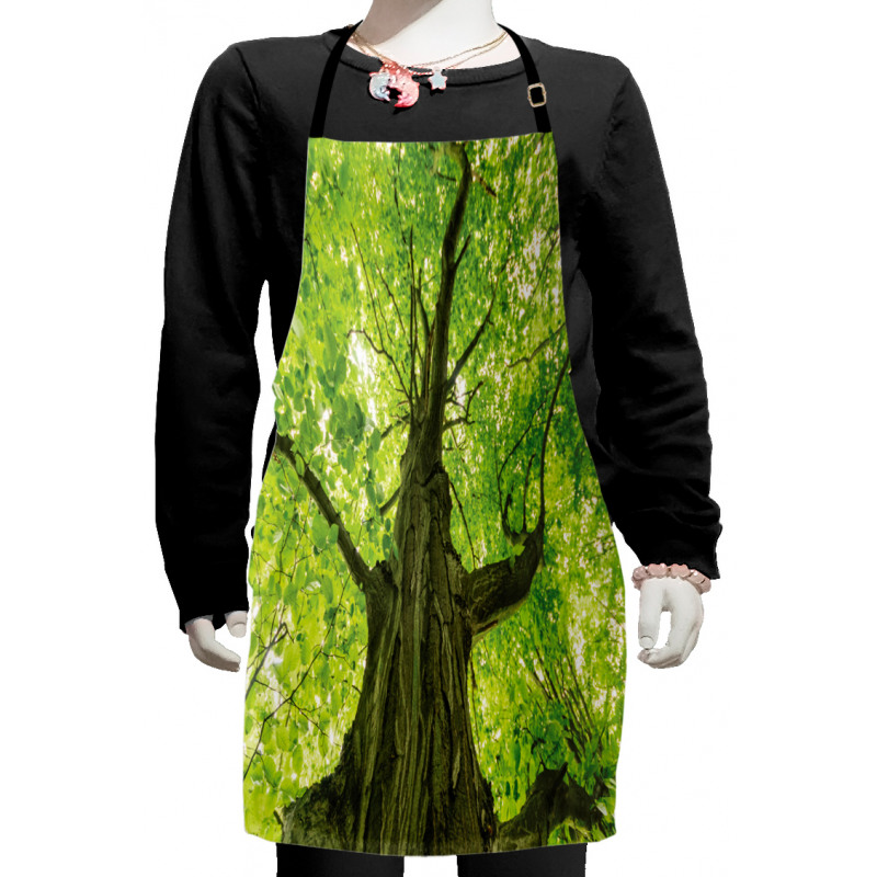 Old Big Majestic Tree Kids Apron