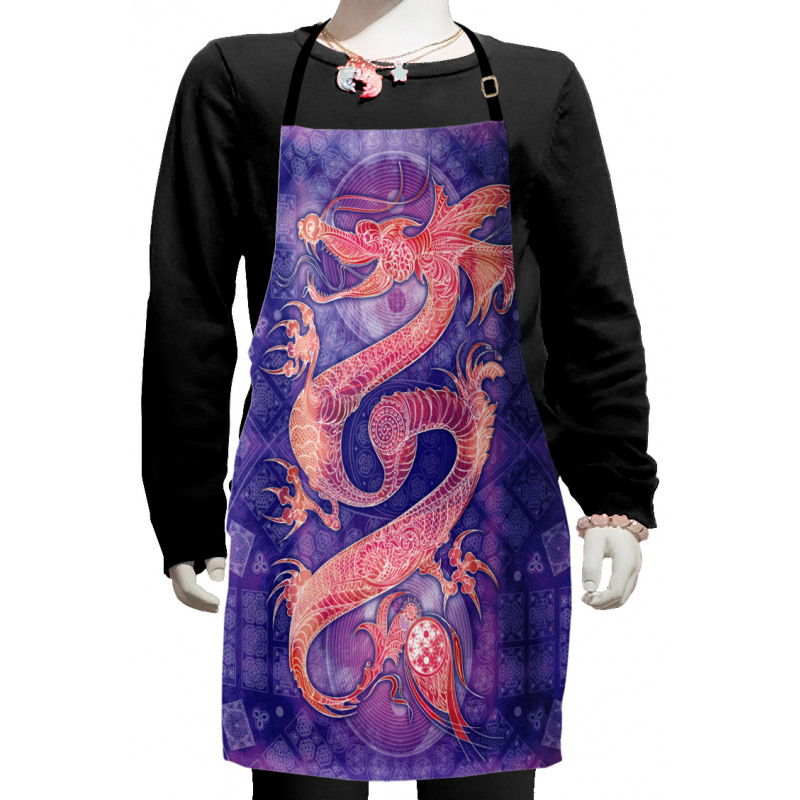 Chinese Yin Yang Kids Apron