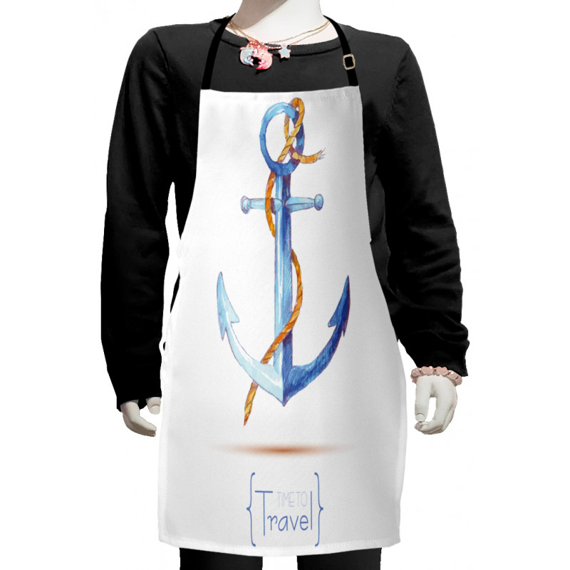 Classic Sail Rope Emblem Kids Apron