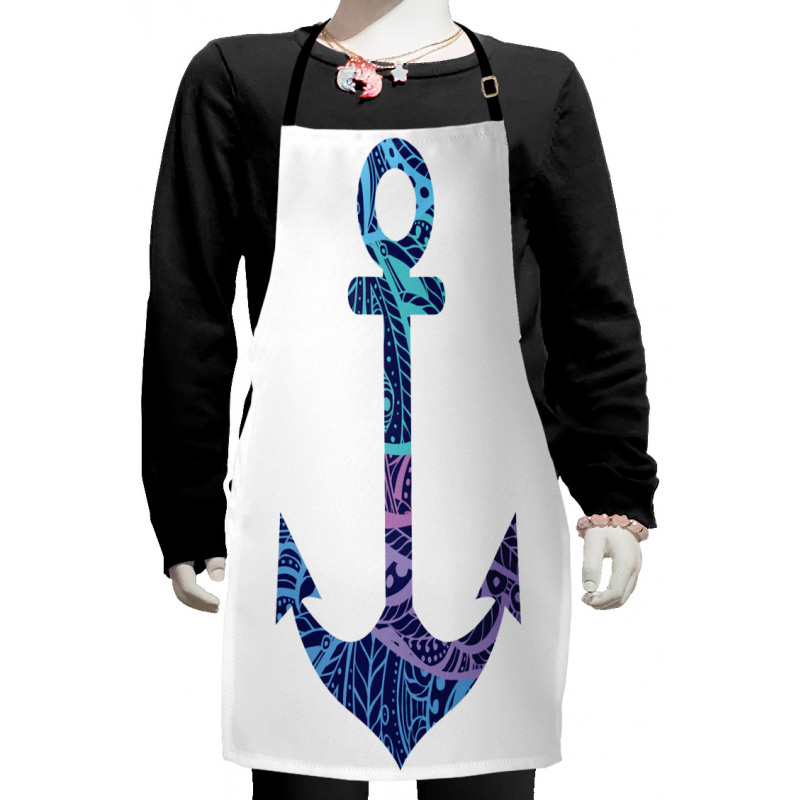 Anchor Image Sea Marine Kids Apron