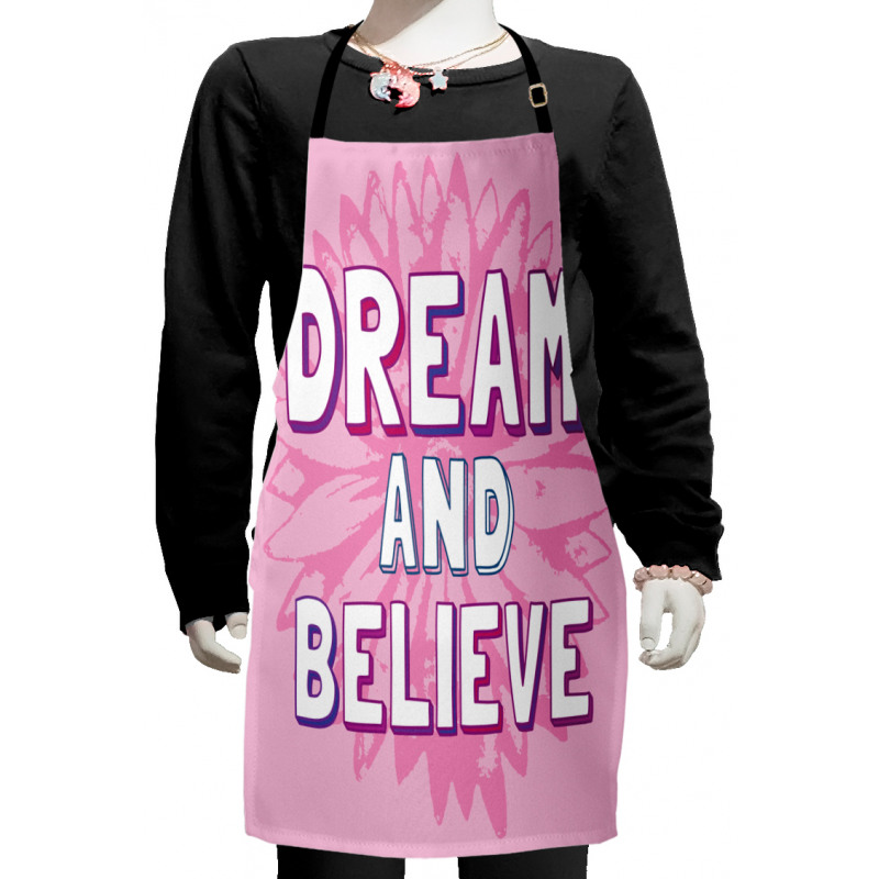 Motivational Phrases Kids Apron