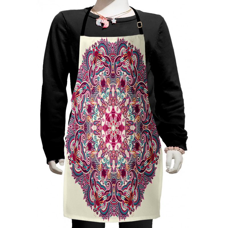 Boho Floral Kids Apron