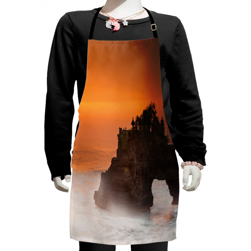 Exotic Sunset Kids Apron