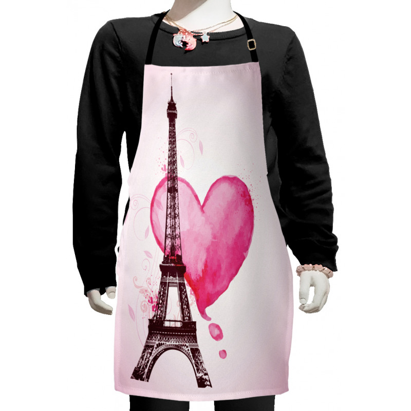 Romance Love Art Kids Apron