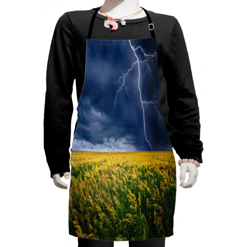 Thunder Bolt Rural Field Kids Apron