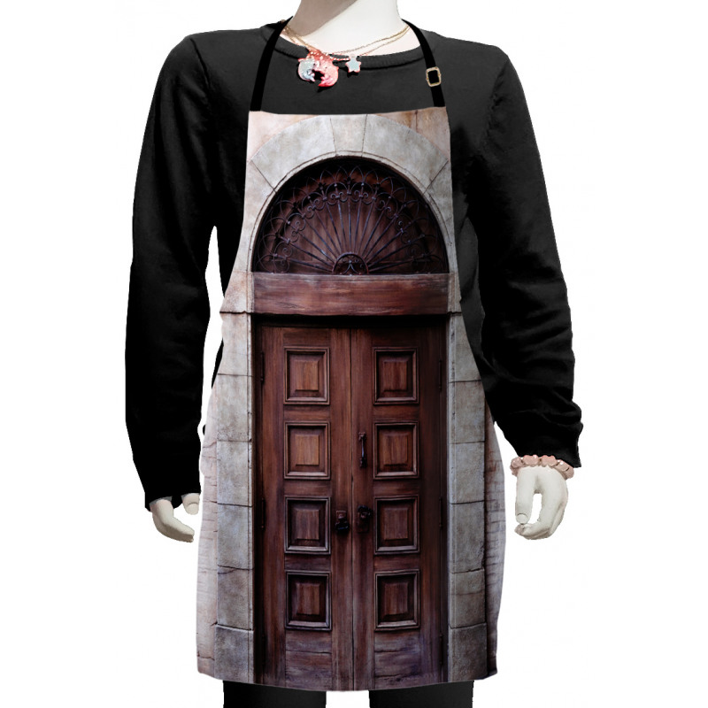 Arched Venetian Door Kids Apron