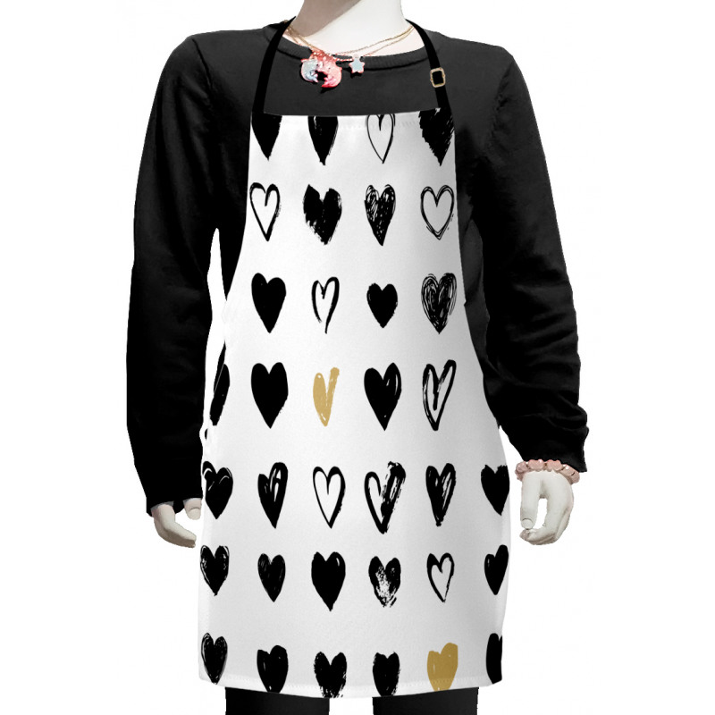 Small Heart Hipster Kids Apron