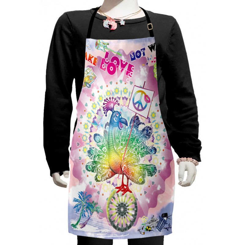 Tropical Turkey Kids Apron