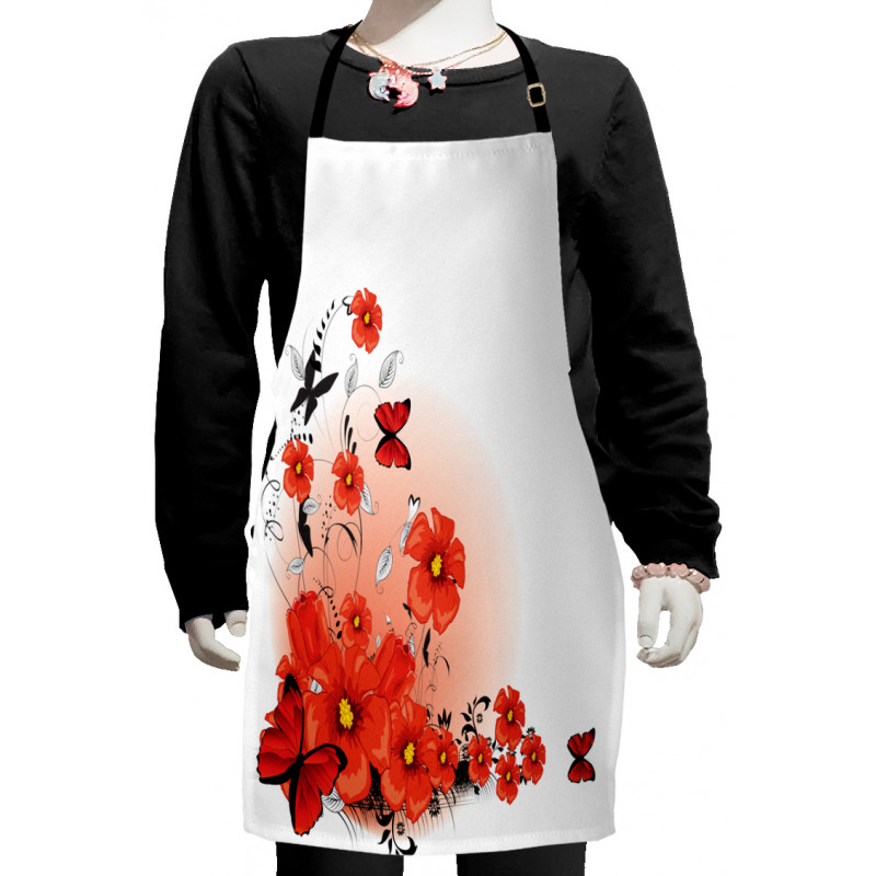 Cartoon Poppy Fresh Art Kids Apron