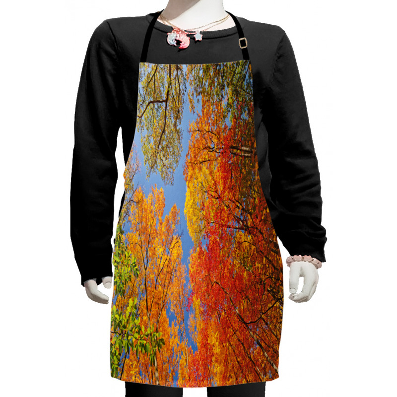 Forest in Autumn Kids Apron