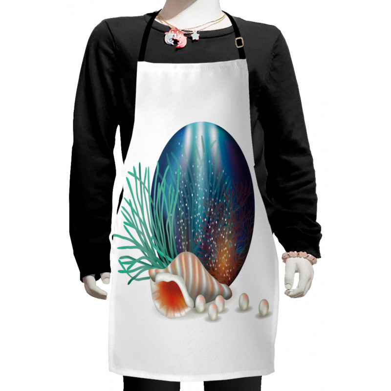 Underwater Ocean Marine Kids Apron