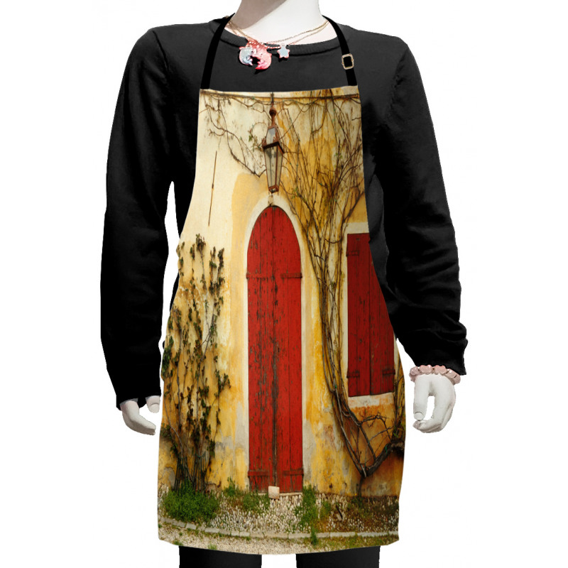 Aged Doors Tuscan House Kids Apron