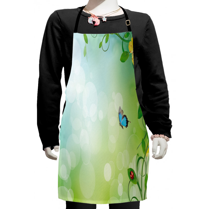 Spring Flowers Sunny Kids Apron