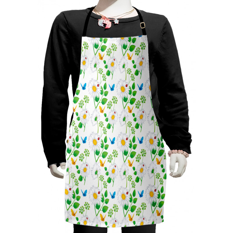 Ladybugs on Chamomiles Kids Apron