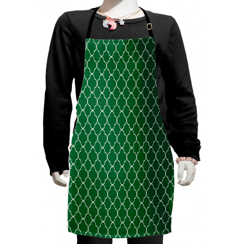 Quatrefoil Clover Kids Apron