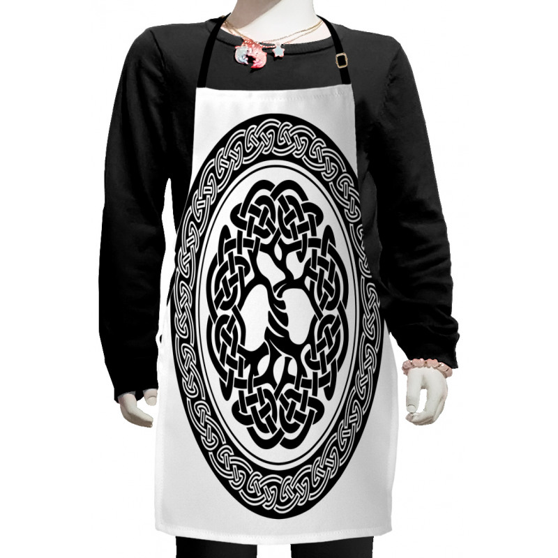 Native Tree of Life Art Kids Apron