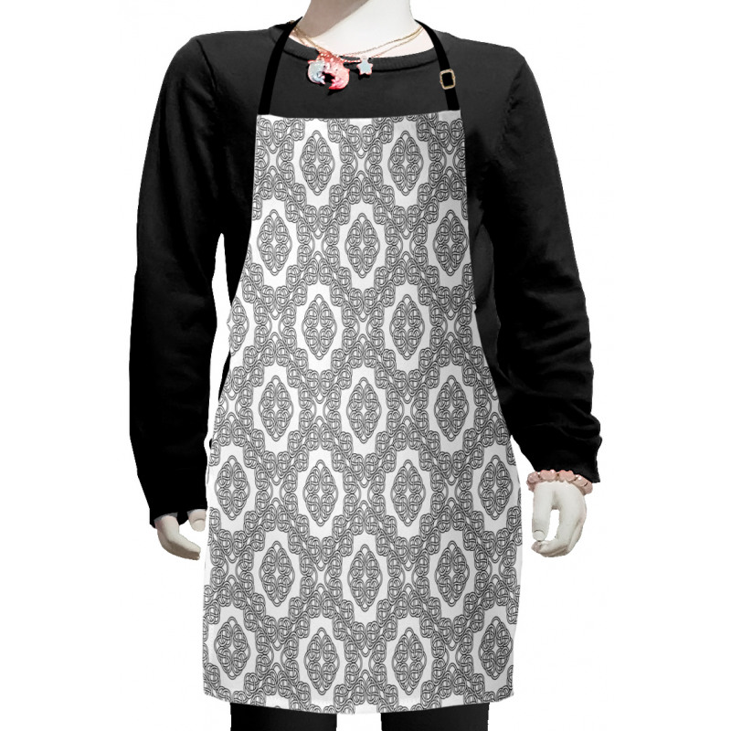 Geometric Celtic Knots Kids Apron