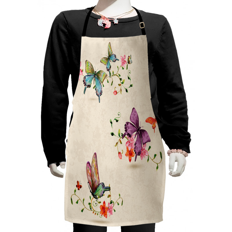 Wings Moth Transformation Kids Apron