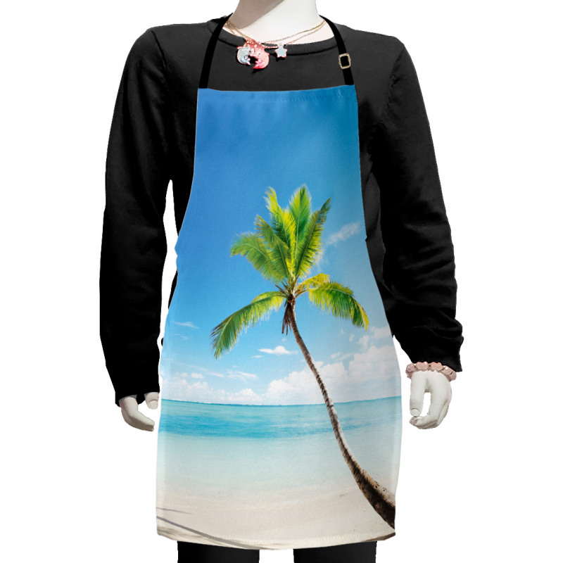 Palm Trees on Caribbean Kids Apron